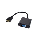 Перехідник HDMI M to VGA F V1.4 60Hz 0.15m black Patron (PN-HDMI-VGA) U1112315