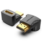Перехідник HDMI F to HDMI M 270° 4K 60Hz PVC Vention (AINB0) U0979591