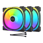 Кулер до корпусу PcCooler EF 120 ARGB BK 3 IN 1 Black U1051812