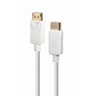 Кабель мультимедійний DisplayPort to DisplayPort 1.8m V1.2 Cablexpert (CC-DP2-6-W) U0901260