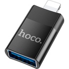 Перехідник UA17 Lightning M to USB F USB2.0 no data transfer Black HOCO (6931474761989) U1064955