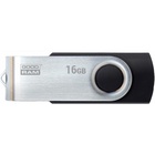 USB флеш накопитель GOODRAM 16GB Twister Black USB 3.0 (UTS3-0160K0R11) U0175515