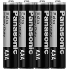 Батарейка AAA (R3) Extra Heavy Duty вугільно-цинкова 4pcs Shrink Panasonic (R03NP/4S) U1204034