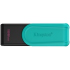 USB флеш накопичувач Kingston 128GB DataTraveler Exodia S Black/Turquoise USB 3.2 (DTXS/128GB) U1074414