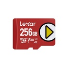 Карта пам'яті Lexar 256GB microSDXC class 10 UHS-I U3 V30 A2 Play (LMSPLAY256G-BNSNG) U1096933