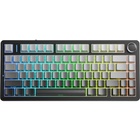 Клавіатура Aula F75 Gasket Reaper Switch Hot-Swap RGB Bluetooth/Wireless/USB UA Black/Grey (6948391209913) U1107289