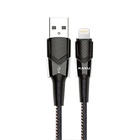 Дата кабель USB 2.0 AM to Lightning 1.2m KSC-192 GEDIAO Black 3.2А iKAKU (KSC-192) U0791790