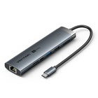 Концентратор Vention USB-C 7-in-1 USB-C PD + USB 3.2 + USB 3.0 + USB 2.0 + RJ45 + SD/TF + HDMI 0.15m (TGUHB) U1125663