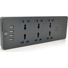 Мережевий фільтр живлення Voltronic TВ-Т12, 6роз, 4*USB Black (ТВ-Т12-Black) U0846169