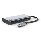 Концентратор Belkin USB-C 4in1 Multiport Dock (AVC006BTSGY) U0533459
