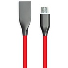 Дата кабель USB 2.0 AM to Micro 5P 2.0m red PowerPlant (CA911370) U0420713