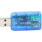 Звуковая плата Dynamode USB 6(5.1) blue (USB-SOUNDCARD2.0 blue) U0641834