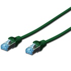 Патч-корд DIGITUS 0.5м, cat.5e, SF-UTP, AWG 26/7, green (DK-1531-005/G) U0296403