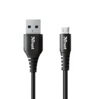 Дата кабель USB 2.0 AM to Micro 5P 1.0m NDURA black Trust (23567_TRUST) U0720393