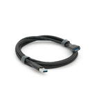 Дата кабель USB 3.0 AM/AF 1.5m black VEGGIEG (YT-3.0AM\AF-1.5BL) U1084436