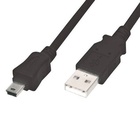 Кабель mini USB2.0 AM/5P DIGITUS (AK-300108-010-S) U0001422