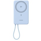 Батарея універсальна Ugreen 10000mAh 30W 1xUSB-C + 15W Magnetic Wireless + cable USB-C blue (65839B) U1182324