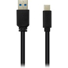 Дата кабель USB 3.0 AM to Type-C 1.0m 3A black CANYON (CNE-USBC4B) U0421563
