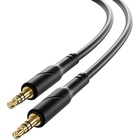 Кабель мультимедійний 3.5mm M to 3.5mm M 1.0m black XO (NB-R271.black) U1111591