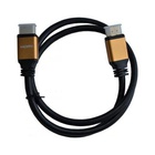 Кабель мультимедийный HDMI to HDMI 1.8 m metal V2.0 Vinga (VCPDCHDMI2VMM1.8BK) U0310774