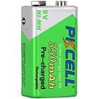 Акумулятор Крона 350mAh 9V Ni-MH NiMH Rechargeable Battery, 1 шт/бл PkCell (PC/6LR61/350-1B) U1128811