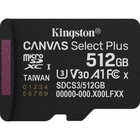 Карта пам'яті Kingston 512GB microSDXC class 10 UHS-I U3 V30 A1 Canvas Select Plus (SDCS3/512GBSP) U1096914