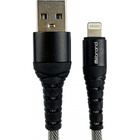 Дата кабель USB 2.0 AM to Lightning 1.0m MI-14 2A Black-Gray Mibrand (MIDC/14LBG) U0786528