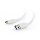 Дата кабель USB 3.0 AM to Type-C 1.0m Cablexpert (CCP-USB3-AMCM-1M-W) U0291814