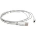 Дата кабель USB 2.0 AM to Micro 5P 1.5m white Voltronic (YT-AM/Mc-1.5Wt/20128) U1099154