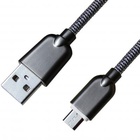 Дата кабель Grand-X USB - micro USB, 1.5A, Dark Silver, 1m (MM02DS) U0283391