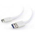 Дата кабель USB 3.0 AM to Type-C 3.0m Cablexpert (CCP-USB3-AMCM-W-10) U0393172