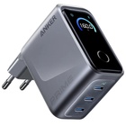 Зарядний пристрій Anker 3xUSB-C PD3.1 160W GaNPrime w Display silver (A2687341) U1143927