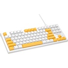 Клавіатура Aula F3032 keycaps plus 21 Yellow keys KRGD Red USB UA White (6948391204680) U1049309