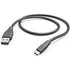 Дата кабель USB 2.0 AM to Type-C 1.5m Black Hama (00201595) U0903063