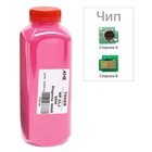 Тонер HP CLJ 1600/2600/2605, 80г Magenta+chip AHK (1500190) U0424795