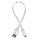 Дата кабель USB 2.0 AM to Micro 5P 0.25m white ColorWay (CW-CBUM-MUM25W) U0420789