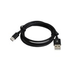 Дата кабель USB 2.0 AM to USB-C 1.0m 2.4A black Patron (CAB-PN-USB-TYPEC-1-B) U1112100