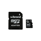 Карта пам'яті Wibrand 64GB mictoSD class 10 UHS-II (U3) V10 Read 80/Write 30 (WICDXU3/64GB-A) U1189516