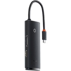 Перехідник Baseus USB to 1xRJ45 100Mbps black (WKQX000001) U1145081