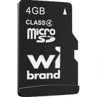 Карта пам'яті Wibrand 4GB mictoSD class 4 (WICDC4/4GB) U0933841