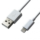 Дата кабель Grand-X USB - Lightning, Cu, 2.1А White, 1m (PL01W) U0258632