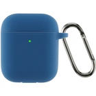 Чехол для наушников Armorstandart Ultrathin Silicone Case With Hook для Apple AirPods 2 Lake Blue (ARM59683) U0857143