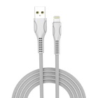 Дата кабель ColorWay USB 2.0 AM to Lightning 1.0m line-drawing white (CW-CBUL027-WH) U0485441