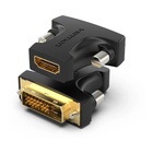 Перехідник HDMI F to DVI M 24+1pin black Vention (AILB0) U1125698