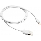 Дата кабель USB 2.0 AM to Type-C 1.0m white CANYON (CNE-USBC1W) U0421568