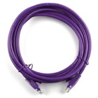 Патч-корд 20м, RJ-45, Cat.5e, CU, медь, фиолетовый Ritar (PCR-CU/20Pe / 14094) U0534734