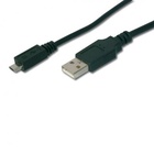 Дата кабель USB 2.0 AM to Micro 5P 1.8m DIGITUS (AK-300127-018-S) U0106871