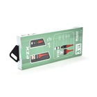 Дата кабель USB 2.0 AM to Micro 5P 1.0m magnetic 3.1A red PZX (V133-R-MC) U1084927