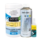 Універсальний чистячий набір Patron Spray f/tech100ml F3-009 +wipesF3-059+sp.dusterF3-020 (CS-PN-BUNDL-7) U1085151