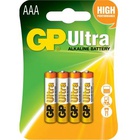 Батарейка GP AAA LR03 Ultra Alcaline * 4 (24AU-U4) U0484603